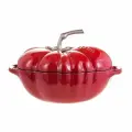Кокот чугунный STAUB Помидор, 25 см, вишневый