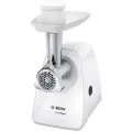 Мясорубка Bosch MFW 2515W, электрическая, 350Вт, 1.7кг/мин, белый