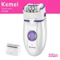 Эпилятор Kemei KM-2668, USB, рубиновый цвет