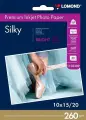 Фотобумага Lomond 1103309 10x15/260г/м2/ярко-белый/20л. атласная для струйной печати