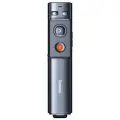 Беспроводной презентер с лазерной указкой Baseus Orange Dot Wireless Presenter (Green Laser) Grey