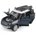 Игрушечный автомобиль Range Land Rover Defender SUV 1:18, Серый