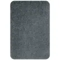 Коврик для ванной 70x120см Spirella Highland антискользящий, полиэстер, серый