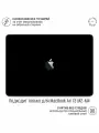 Виниловая наклейка для MacBook Аir 13 M2/M3/M4 Крышка