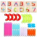 Развивающий набор Буквы и Цифры деревянный 17,5*17,5