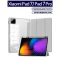 Чехол для планшета Xiaomi Pad 7 / Pad 7 Pro (11.2 дюйма), микрофибра, держатель для стилуса, серый