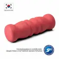 Массажный ролик DEEP ROLLER PU95 PRO для коррекции позвоночника и мфр, умеренно-жесткий, 30см, Корея