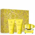 Подарочный набор Versace YELLOW DIAMOND (50мл туалетная вода + 50мл лосьон для тела + 50мл гель для душа)