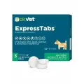 OkVet ExpressTabs таблетки от клещей, блох, вшей и гельминтов для собак от 5 до 15 кг, 3 таб