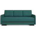 Диван-кровать раскладной PUSHE Марио Slim, велюр, зеленый Formula 697