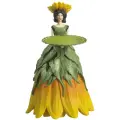 Фигурка декоративная, Blumenmadchen Подсолнечник #850176-208 Fiebiger Floristik 18 см