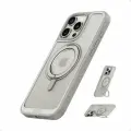 Чехол Anker Ultra Magnetic для iPhone 16 Pro 6.3 с подставкой-кольцом MageSafe - Titanium