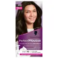 Schwarzkopf Perfect Mousse тон 400 Краска-мусс для волос, Темно-коричневый Холодный Эспрессо