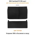 Коврики ЭВА в багажник и нишу для KIA Carnival IV (20-н. в.) для 7-ми и 8-ми местных любой сборки. ЕВА соты SUPERVIP.