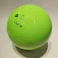 Мяч Chacott Gym Ball 062 Lemon Yellow, диаметр 18,5, липкий слой