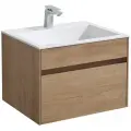 Тумба под раковину Vincea Chiara 60 подвесная N.Oak VMC-2C600NO