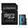 Карта памяти microSDXC Kingston Canvas Go! Plus 128Gb, UHS-I U3 A2 V30 (SDCG3/128Gb)