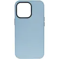 Чехол с MagSafe на iPhone 13 Pro Max Leather Collection-Небесно Голубой