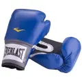 Перчатки боксерские тренировочные Everlast PU Pro Style Anti-MB синие, 16 унций