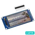 Цветной дисплей 1.9 TFT LCD 170x320 ST7789, SPI интерфейс (5 штук)