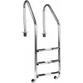 Лестница для бассейна из нержавеющей стали 304 прочная, устойчивая и безопасная конструкция для удобного входа и выхода