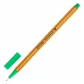 Ручка капиллярная (линер) зеленая, BRAUBERG FINE 040, шестигранная, линия письма 0,4 мм, 144144