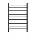 Полотенцесушитель электрический0, диммер слева, графит премиум POINT Веста PN70758GR П9 500x800 диммер слева, графит премиум