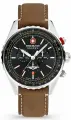 Наручные часы Swiss Military Hanowa, коричневый/черный