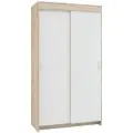 Шкаф-купе Бассо 1,0м дуб сонома/белый (Интерьер-Центр)