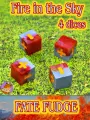 Fire in the Sky Дайсы Кубики FATE FUDGE кости судьбы ручной работы (набор 4 шт.)