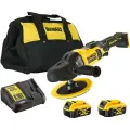 Полировальная роторная машина DeWalt DCM849P2-QW