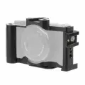 Многофункциональная металлическая клетка-рамка MyPads для фотоаппарата Sony ZV-1 для установки дополнительных аксессуаров