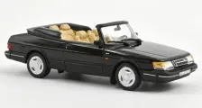 SAAB 900 Turbo Convertible 1992 Black, масштаб 1:43, модель коллекционная