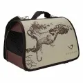 Переноска сумка DOGMAN Лира №3 для кошек и мелких пород собак, Сафари Бежевый, 43х27х27см