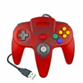 USB Проводной N64 Nintendo Gamepad Джойстик
