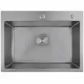 Кухонная мойка с дозатором HANSEN HS58048 Сатин 58х48