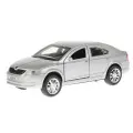 Легковой автомобиль ТЕХНОПАРК Skoda Octavia 1:32, 12 см, серебристый