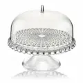 Блюдо для торта с крышкой tiffany, D30 см, прозрачное