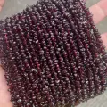 KamenOpt / Гранат бусины крошка 5-8 мм, на нитке 80 см, из натурального камня