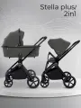 Коляска 2в1 Sweet Baby Stella Plus Dark Grey
