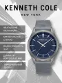 Наручные часы KENNETH COLE, серый/синий