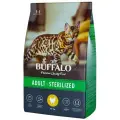 MR.BUFFALO STERILIZED 10 кг сухой корм для кошек курица
