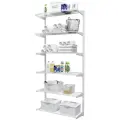 Гардеробная система хранения Титан-GS Гардеробная из полок 900 белая 350