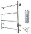 Полотенцесушитель электрический Тругор 432х600мм форма лесенка 4 перекладины универсальное подключение