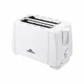 Тостер Добрыня электрический белый 700Вт 2 тоста 6 степеней прожарки автоотключение лоток для крошек