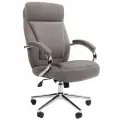 Кресло руководителя Chairman Home 794 Россия ткань T-55 серый