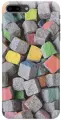 Силиконовый чехол на Apple iPhone 8 Plus / 7 Plus / Эпл Айфон 7 Плюс / 8 Плюс с рисунком Разноцветные камни