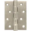 Комплект 2 шт. - Петля Armadillo (Армадилло) универсальная IN4500UC-BL SN 102x75x3 INOX304 матовый никель блистер