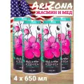 Холодный чай Arizona Black and White (Аризона Черный с Белым чаем) 650 мл * 4 шт, США