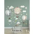 Наклейки интерьерные большие VEROL «Воздушные шары», декоративные наклейки на стену детской